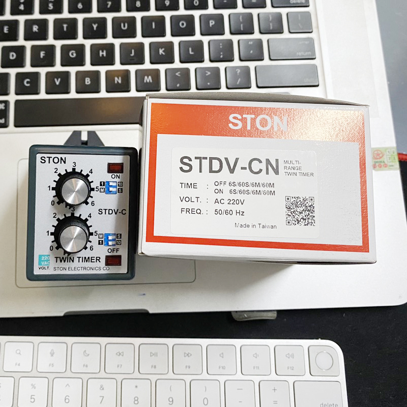 Timer Ston Timer Nhà Phân Phối Rờ Le Thời Gian Twin Timer Đôi Ston STDV-C Giá Tốt